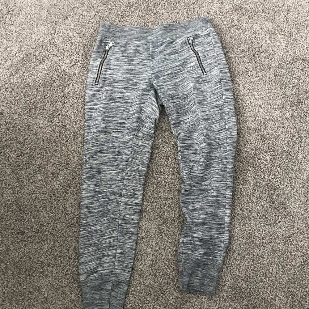 Heather Gray, Zipper Pocket, Gap Sweatpants
